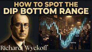 STOP Guessing The Dip. Look For These Institutional Footprints By Wyckoff.