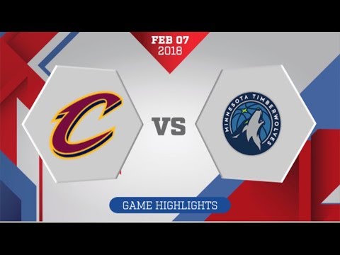 Minnesota Timberwolves Vs Cleveland Cavaliers February 7 2018