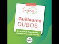 Ref:XAPKvOQ604c Interview - guillaume dubos directeur de r�gions est &amp; manager innovation groupe