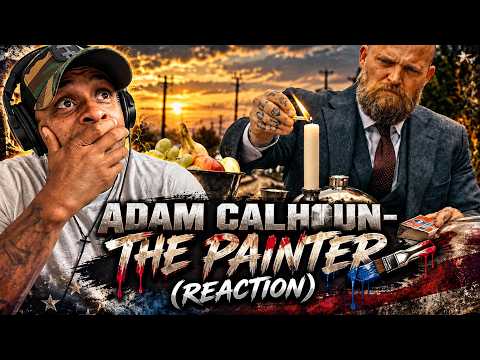 STAY OFF THE TRACKS BRO! | ADAM CALHOUN- THE PAINTER (REACTION)