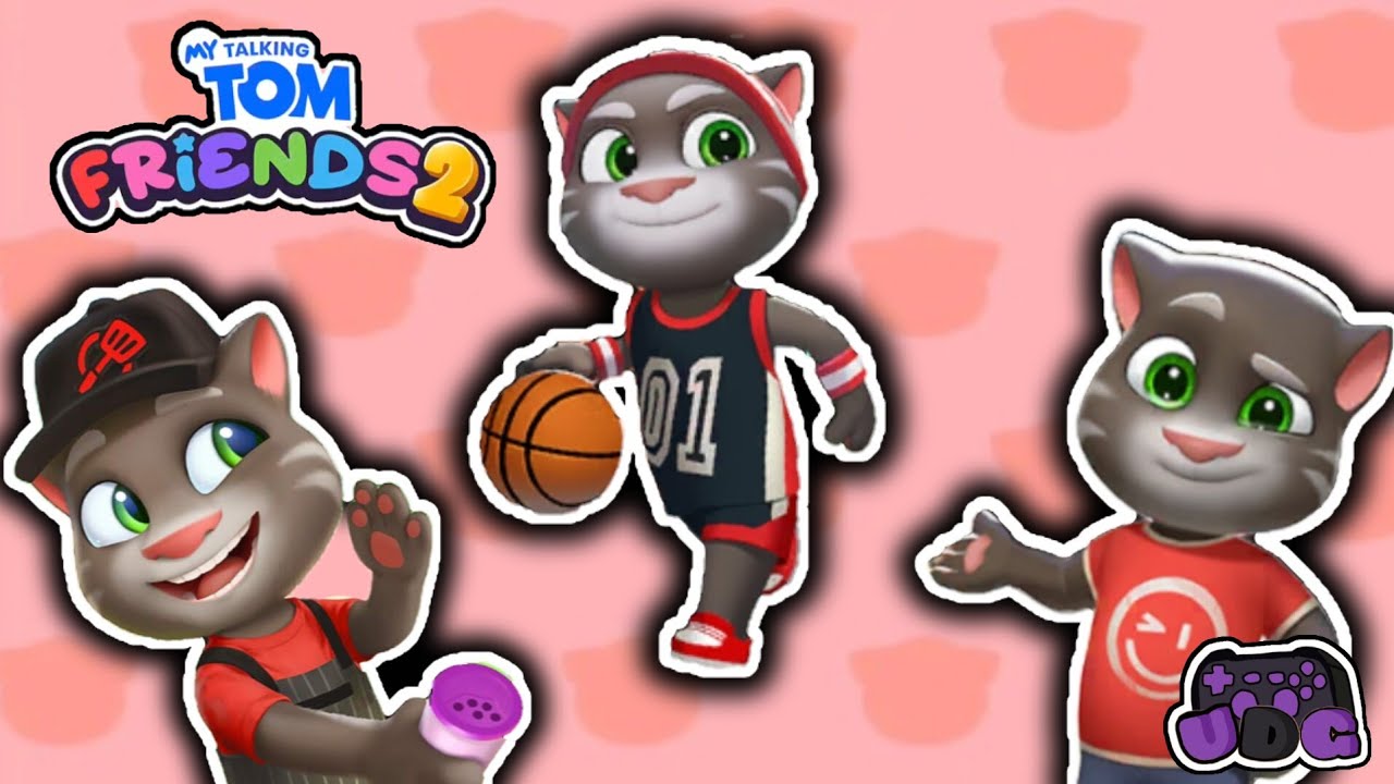 Passando um dia inteiro com o tom no bairro dos amigos (my talking tom ...
