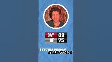 Day 9/75 System Design Challenge #systemdesign #75dayschallenge #75dayssystemdesignchallenge