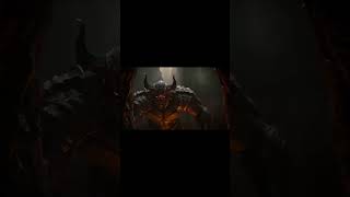 Epic Fantasy Battle: The Warrior Takes On a Monstrous Demon! Who Wins? ⚔️🔥 #Shorts