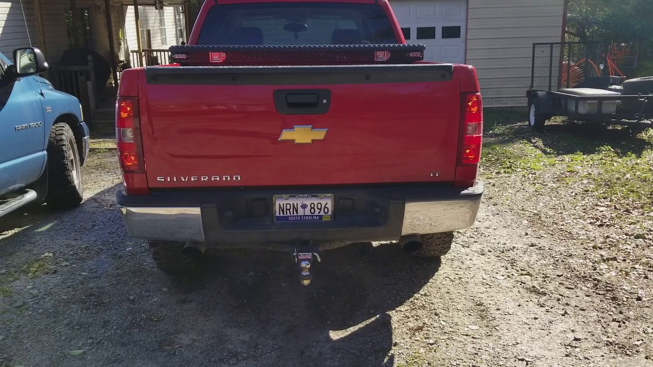 2012 Silverado muffler delete. Y-pipe to dual out