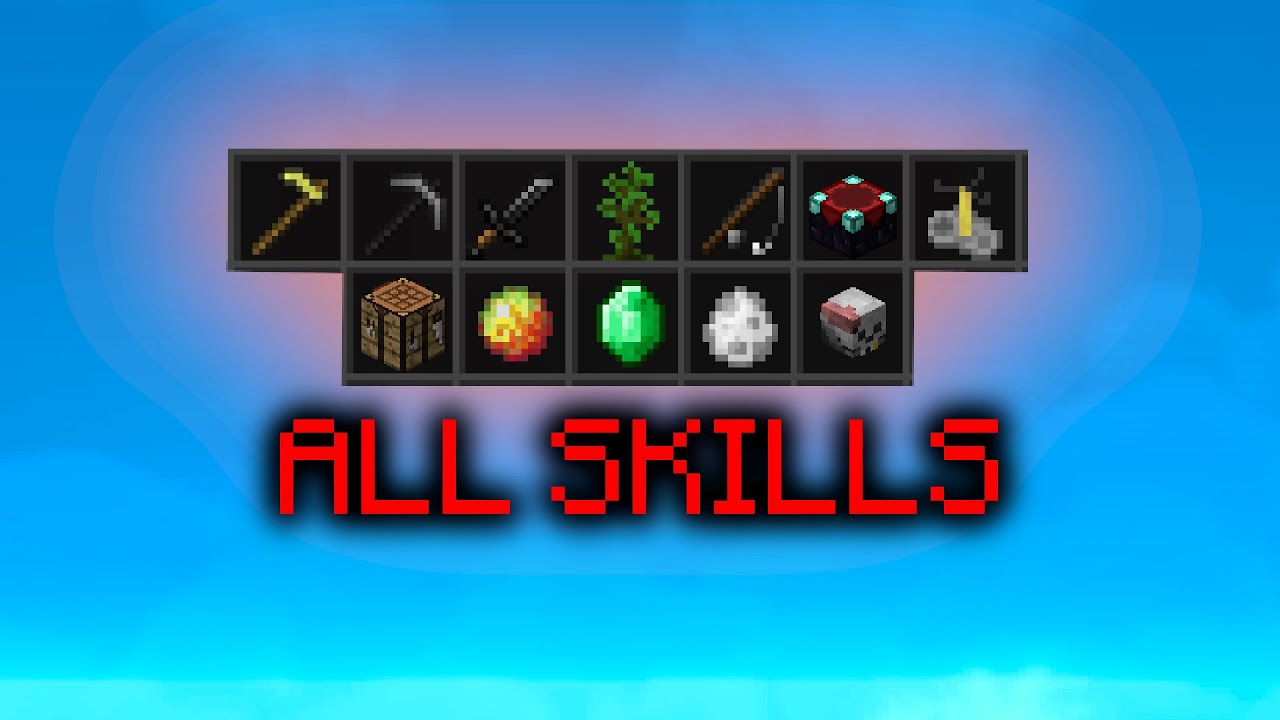 Ranking EVERY Skill In Hypixel Skyblock YouTube