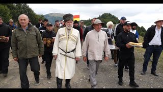 Впервые делегация из Северной Осетии приехала в святилище Джер