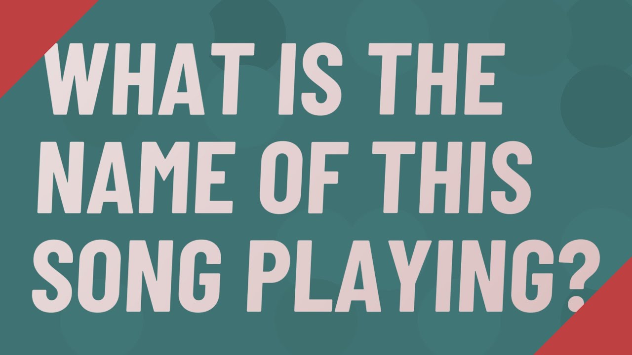 What is the name of this song playing? YouTube