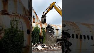 Plane Recycling Process #factoryprocess #howitsmade #aivideo #aviation