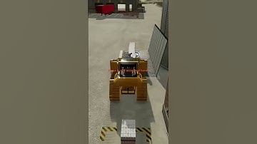 The BEST And EASIEST WAY to move Pallets in(farming simulator 22)😳#shorts