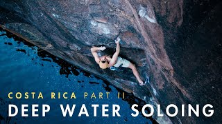 Ethan Pringle and friends attempt Costa Rica's hardest deep water solo