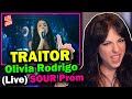 Olivia Rodrigo – traitor (live from SOUR prom) | Vocal Coach REACTS