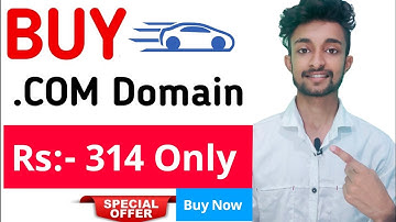 .Com Domain Offer || .Com Domain @ 299 || .Com Domain Cheap Price