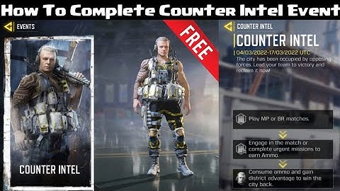 How To Complete Counter Intel Event In Call Of Duty Mobile | Counter Intel Event In CoDM