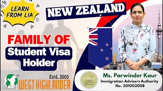 Family Of New Zealand Student Visa Holder
