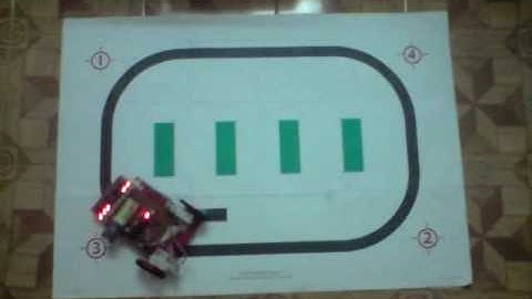 8 IR Sensor Based Line Follower Robot