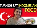 TURKISH TRY INDONESIAN FOOD! (Indonesian Food Court in Bali)