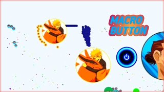 MACRO BUTTON + DESTROYING SERVER (AGAR.IO MOBILE)