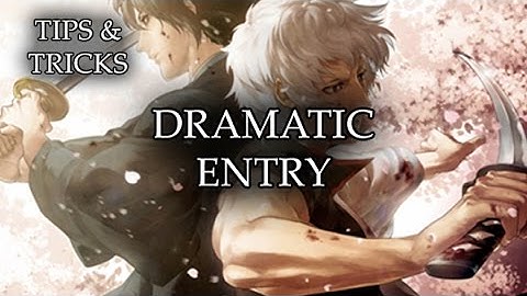 Tips & Tricks - Dramatic Entry - RPG Maker MV