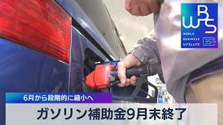 ガソリン補助金９月末終了　６月から段階的に縮小へ【WBS】（2023年5月26日）