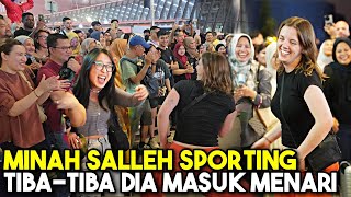 Tengah Bob main lagu Hindustan, tiba-tiba ada Minah Salleh masuk menari auto keadaan jadi riuh