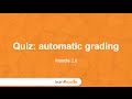 Learn Moodle 2015: Quiz Activity