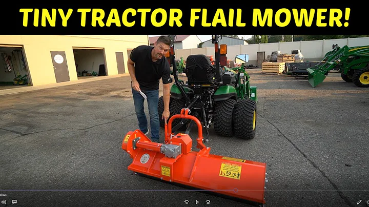 OFFSET FLAIL MOWERS FOR TINY TRACTORS! 👨‍🌾🚜👩‍🌾