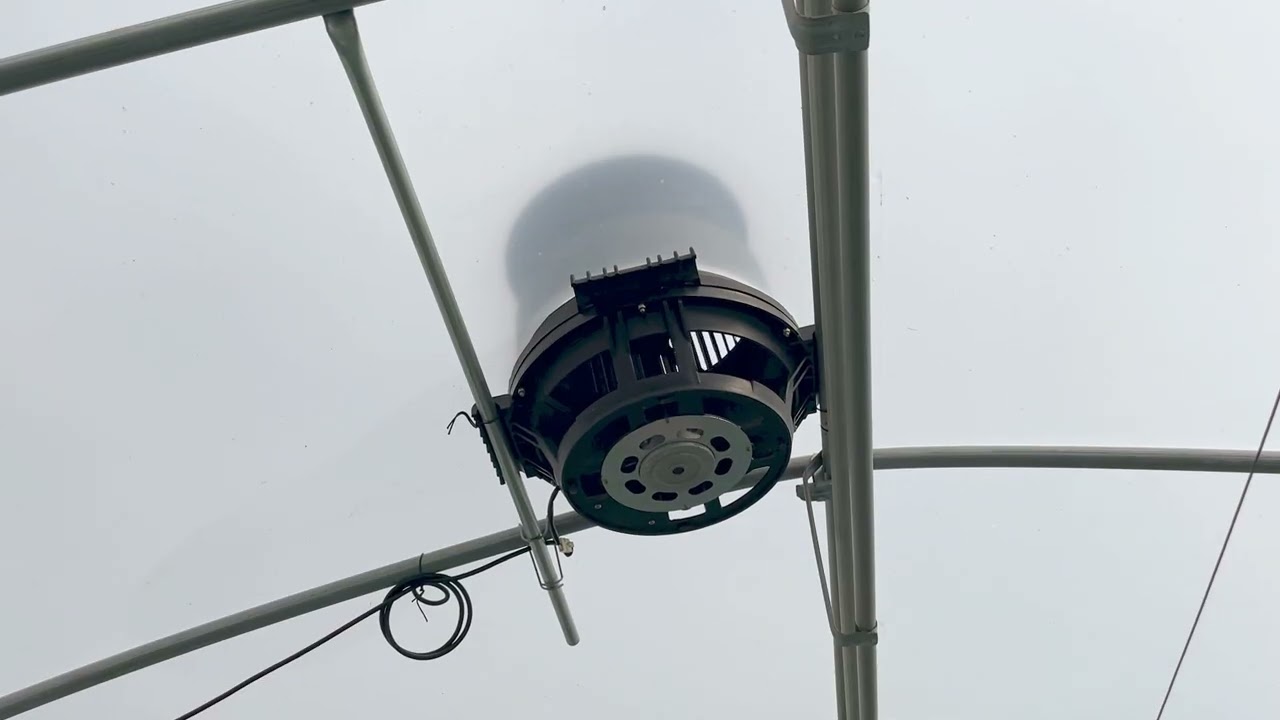 空動扇MAX｜ビニールハウスの換気扇【温度連動自動運転】｜セイコー
