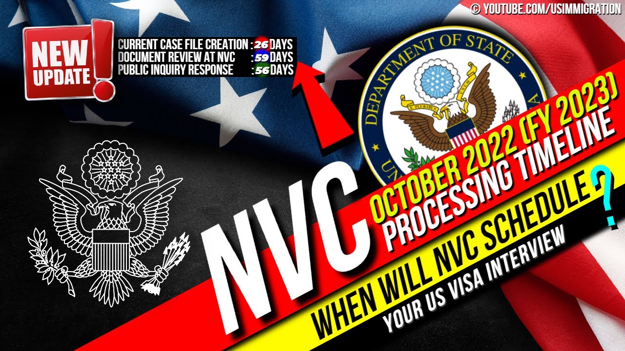 When Will The NVC Schedule Your US Visa Interview? Oct 2022 Processing
