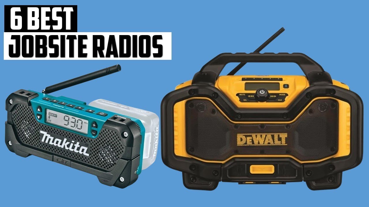 Best Jobsite Radios in 2025 | Top 6 Best Jobsite Radios in 2025