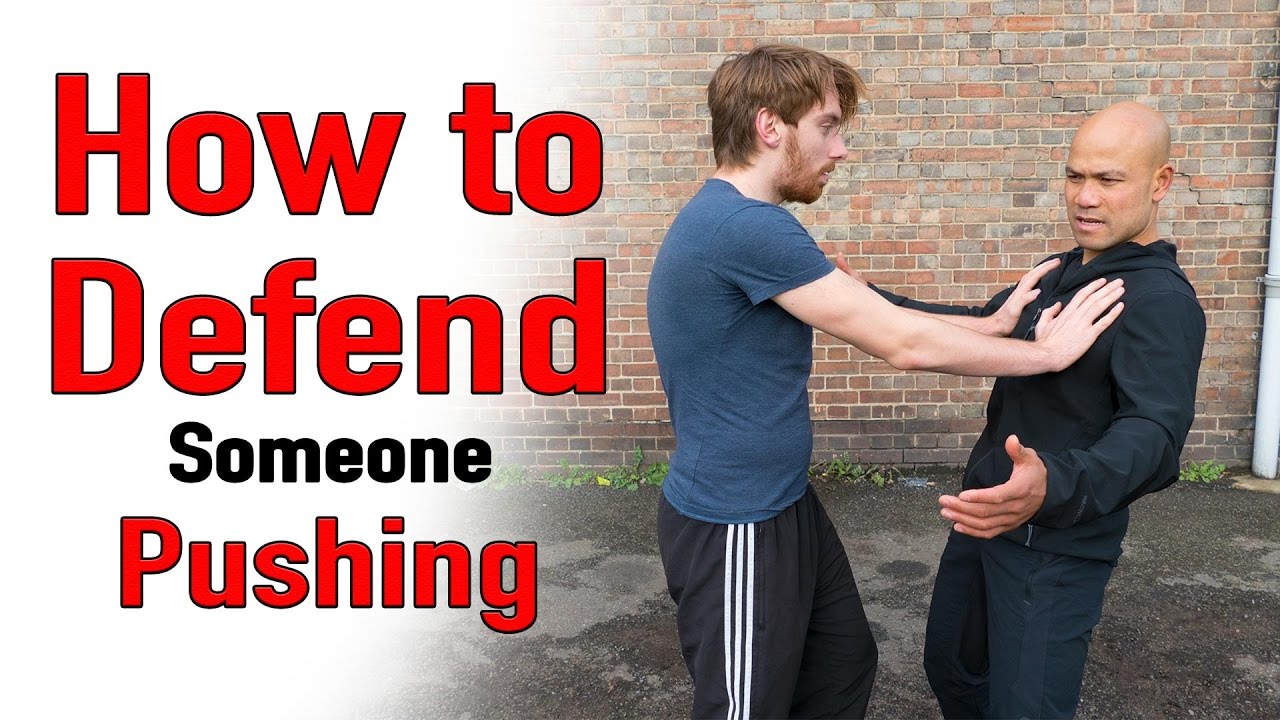 How To Defend Someone Pushing You | Master Wong