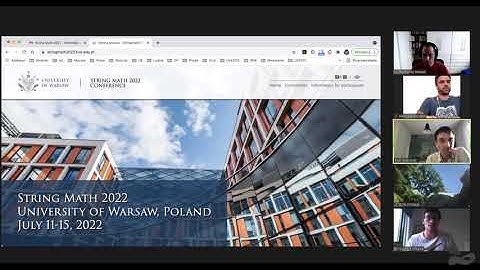 String Math 2021 - Announcement String Math 2022