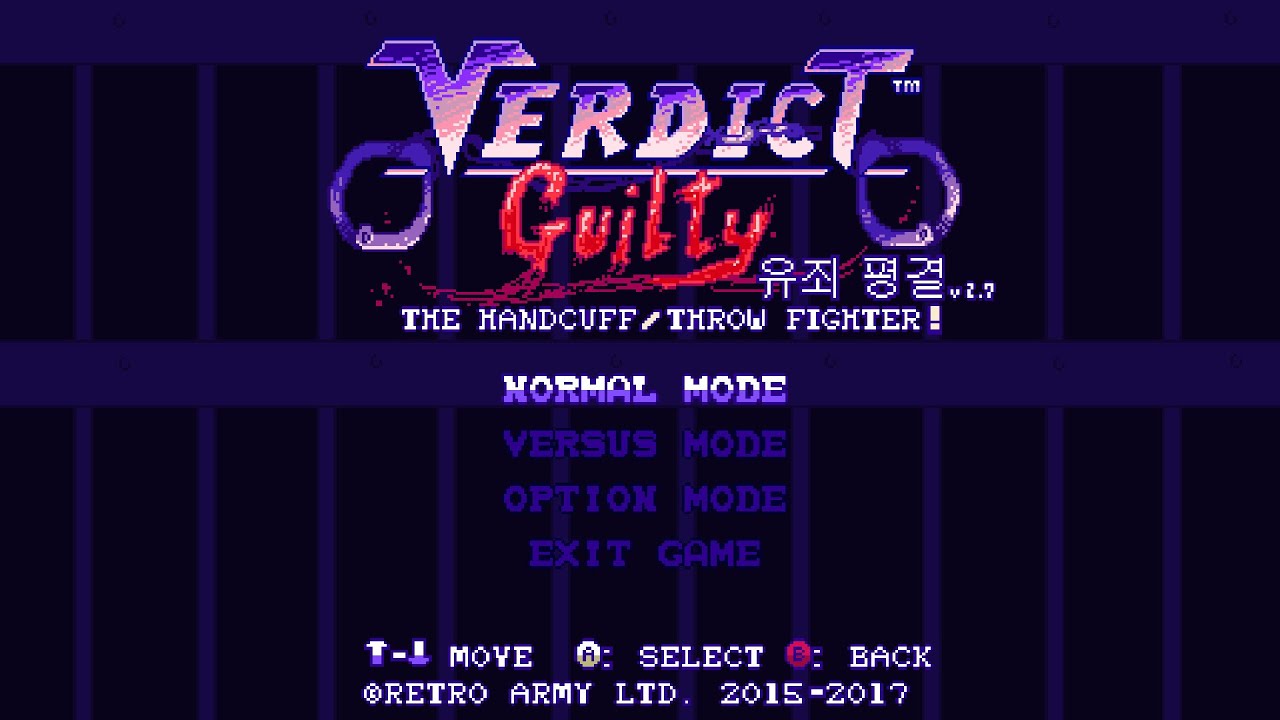 Verdict Guilty - 유죄 평결 Review for the PC by John Gage
