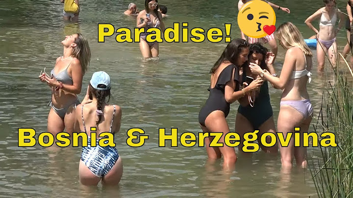 Kravice waterfalls in Bosnia & Herzegovina 4k
