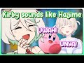 Cecilia Notices How Kirby Sounds Almost Like Hajime and Makes an Impression of It