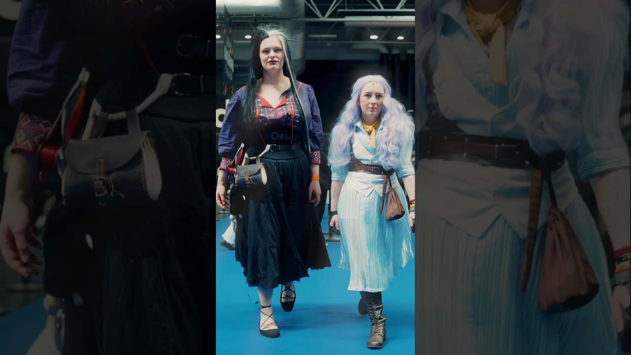 Caleb, Laudna & Imogen cosplay on another LEVEL 🎲⚔️ CRITICAL ROLE COSPLAY #shorts