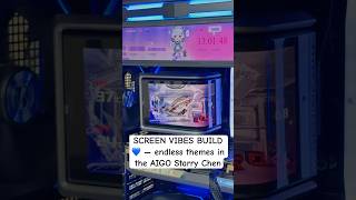 SCREEN VIBES BUILD 💙 | ENDLESS THEMES | AIGO STARRY CHEN| LUXVIBE PC® #shorts  #gamingpc