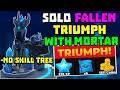 SOLO Fallen Triumph with Mortar + No Skill Tree | TDS Tower Defense Simulator