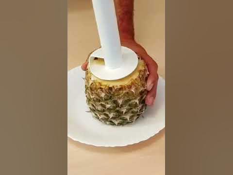 КАКО ИСЕЋИ АНАНАС помоћу алата за сечење ананаса - YouTube