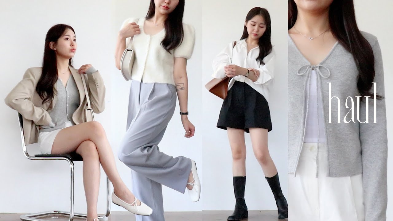 2022 fall haul 🤎 예쁨 그 잡채.. 21가지 가을옷 하울 | 자켓부터 니트,가디건까지 (가을자켓,핏예쁜슬랙스,셔츠,가디건) | jianssi