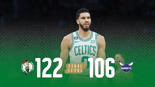 FULL GAME HIGHLIGHTS: Celtics erase 16-point deficit in Charlotte to win 6th straight game screenshot 3
