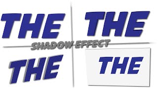 One Click Shadow Effects I Adobe Illustrator