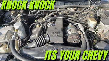 Chevy S10 2.2 4cyl Engine Knock