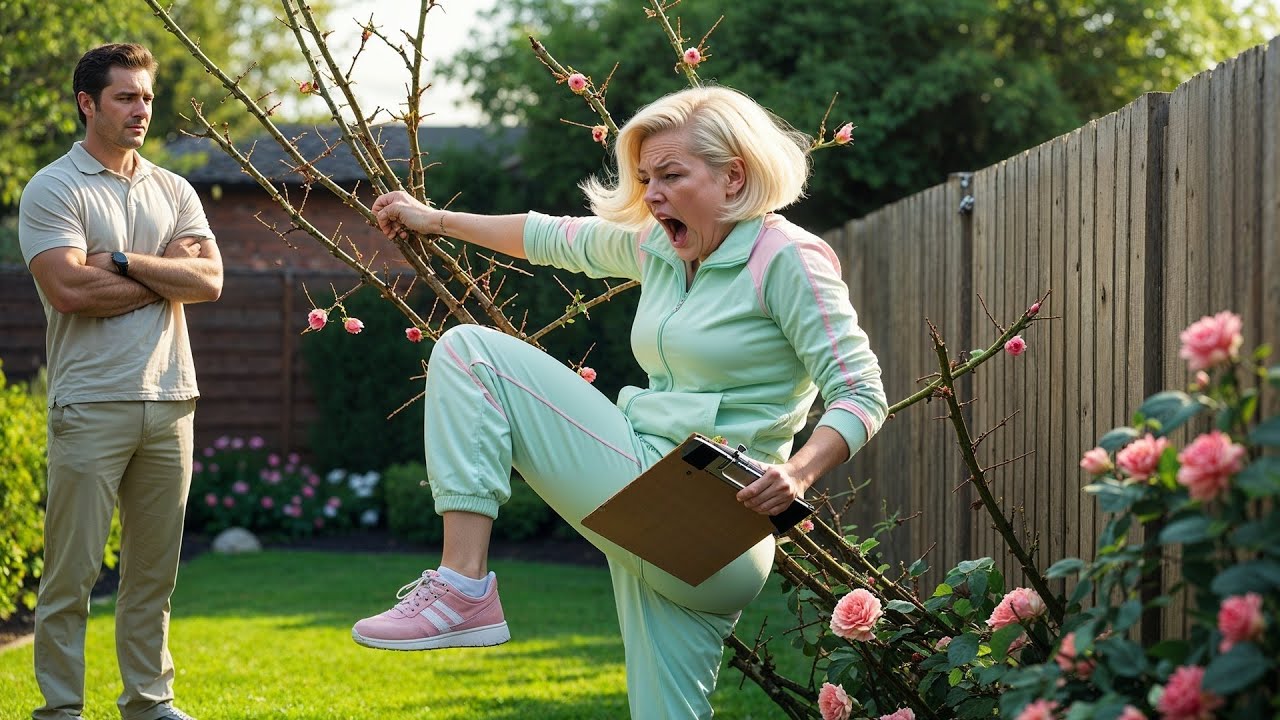 I Refused to Let HOA Inspect My Backyard, Karen Climbed My Fence and Got Stuck in Thorny Bushes