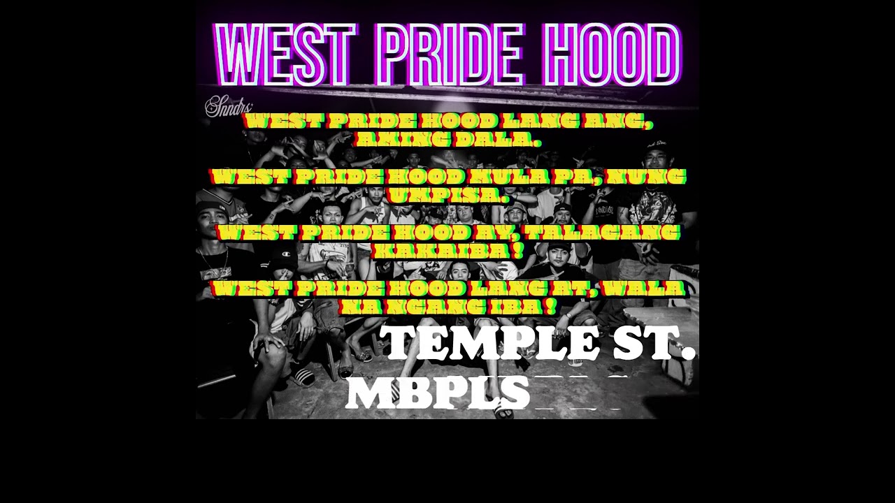 W3NG - West Pride Hood Ft. Wais Loco, Alaskador & Silencer (Official Lyric Video)