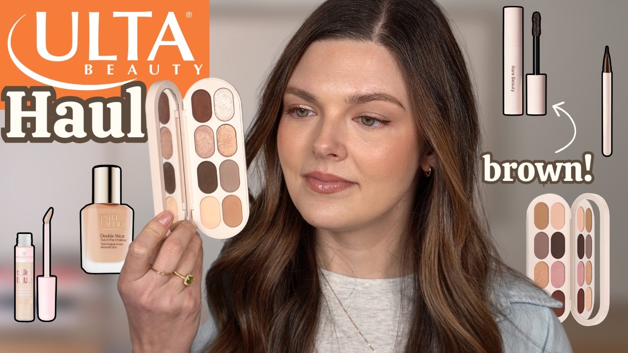 I Went For The Rare Beauty Essential Neutrals Palette 😂 ULTA Beauty TRY ON Haul!