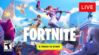 🔴 [LIVE] *NEW* FORTNITE UPDATE!! (OVERWATCH COLLAB)