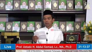 Jemaah tabligh asal india. Ust. Abdul Somad Lc MA