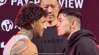 SEAN GARCIA & AMADO VARGAS get HEATED: 'Don't QUIT like your BROTHER!' FACEOFF for GRUDGE MATCH