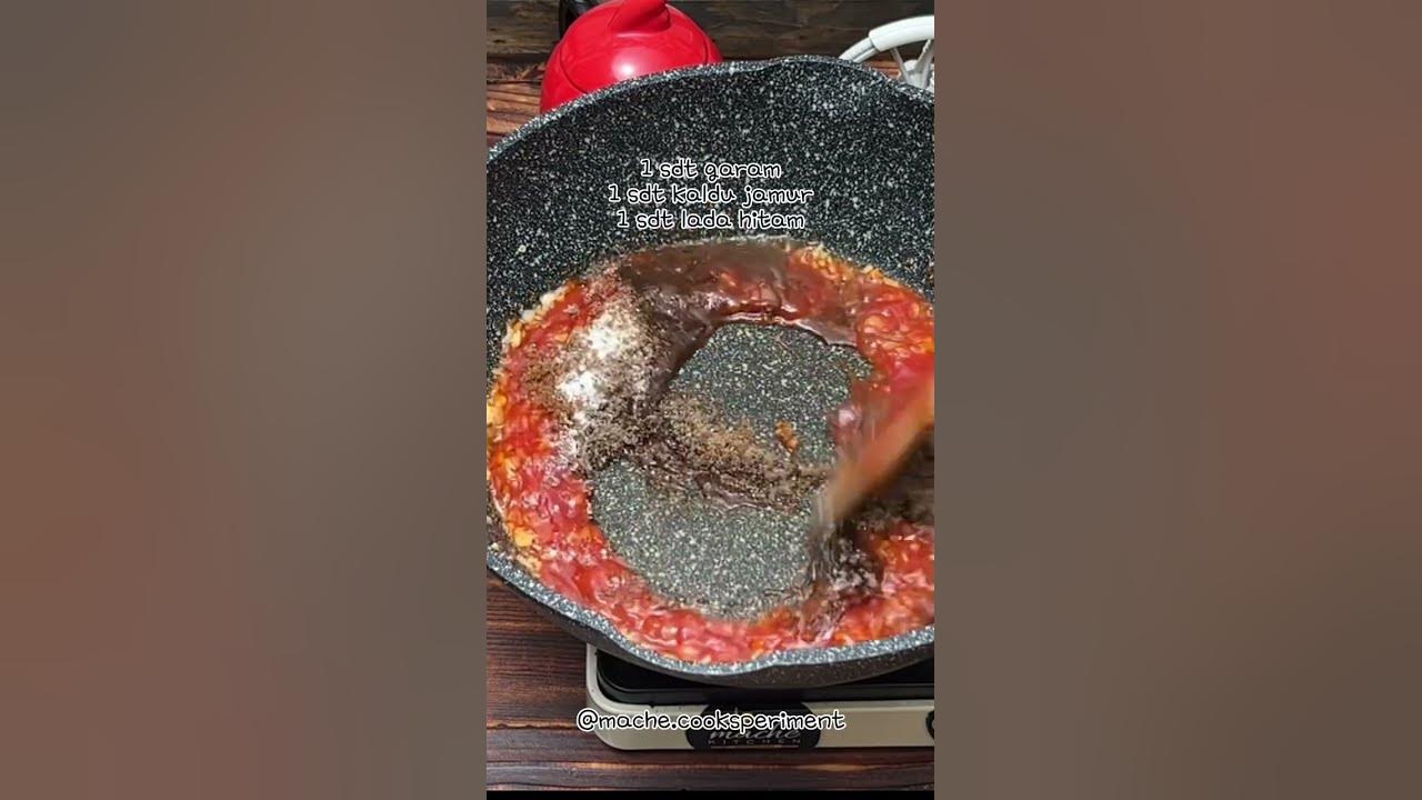 Saus BBQ homemade enak dan serbaguna