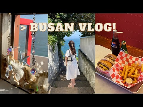 Travel Vlog #5 Busan 釜山 🌊 白淺灘文化村必拍景點/釜山樂天世界/SKYLINE Luge斜坡滑車/最愛選品店/天空膠囊列車/美式復古餅乾店|Cassidy Hi